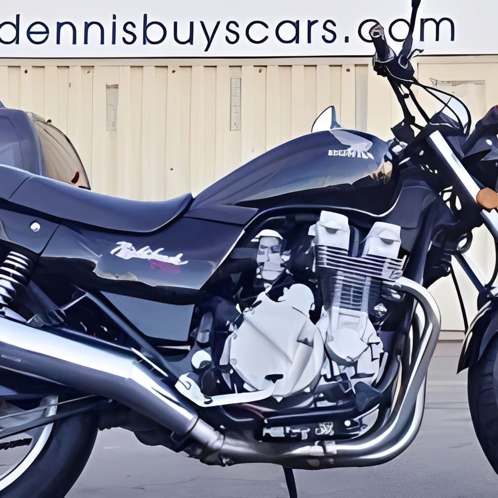 Dennis Buys Classic motorcycles like this vintage black 1994 Honda Nighthawk 750